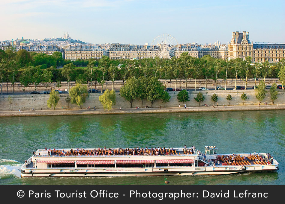 Paris Sightseeing Tour and River Seine Cruise