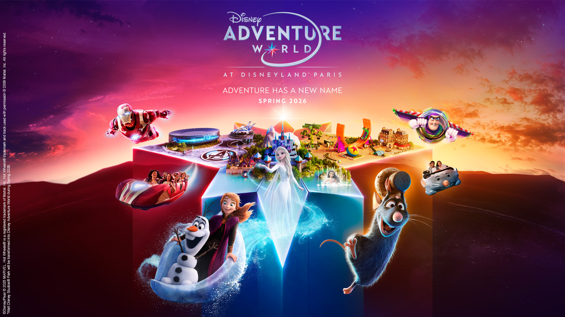 World of Frozen at Disneyland® Paris – placeholder image until official visuals are released